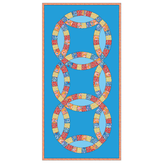 Three Ring Table Runner by Paper Pieces®