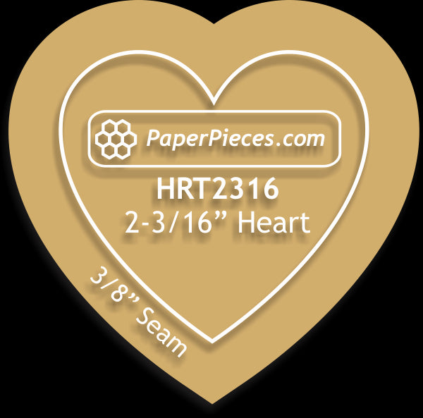 2-3/16" Hearts