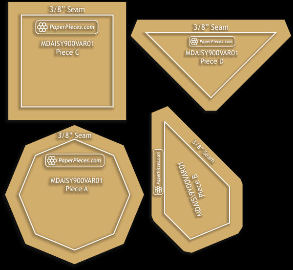 9" Missouri Daisy Variation 01