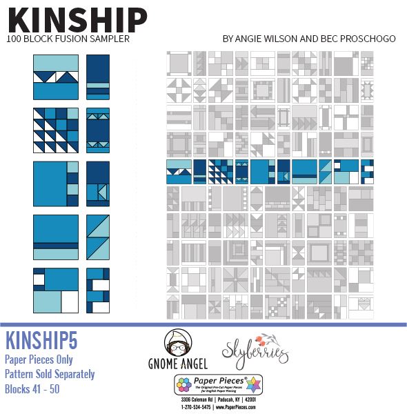 Kinship (100 Days 100 Blocks) by Angie Wilson Gnome Angel