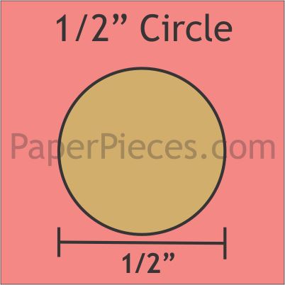 1/2" Circles