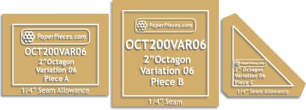 2" Octagon Blocks Variation 06