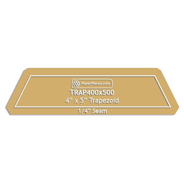 4" x 5" Trapezoid