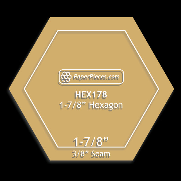 1-7/8" Hexagon