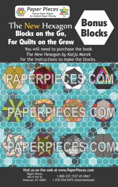 Go Grow, Blocks on the Go, for Quilts on the Grow Piece Packs + Acrylic Templates