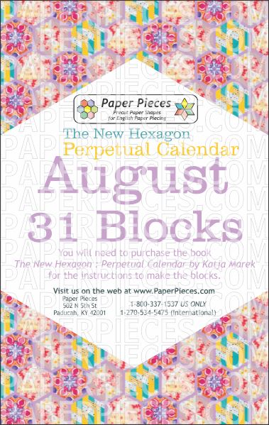 The New Hexagon Perpetual Calendar Piece Packs + Templates