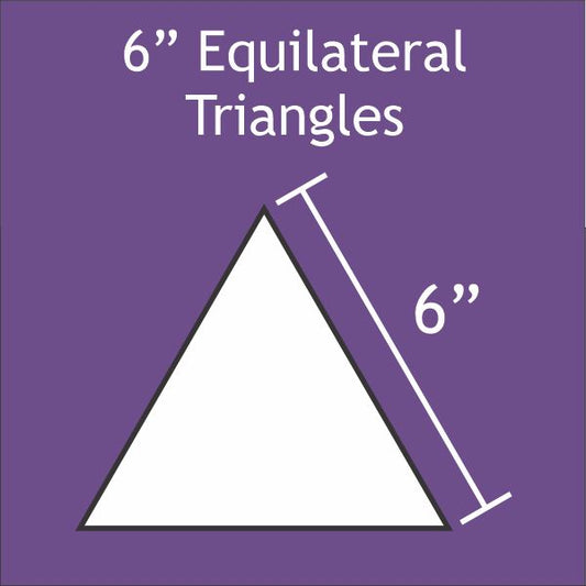 6" Equilateral Triangles