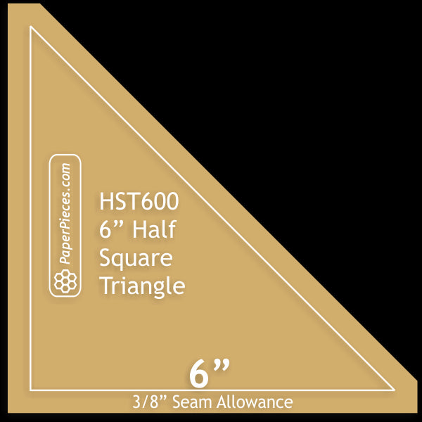 6" Half Square Triangles