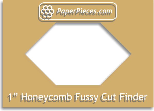 1" Honeycomb Fussy Cut Finder