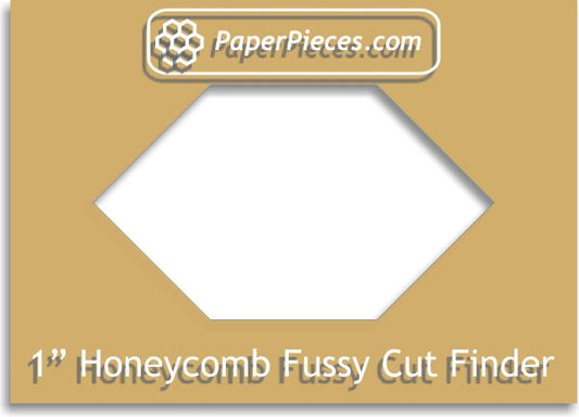 1" Honeycomb Fussy Cut Finder