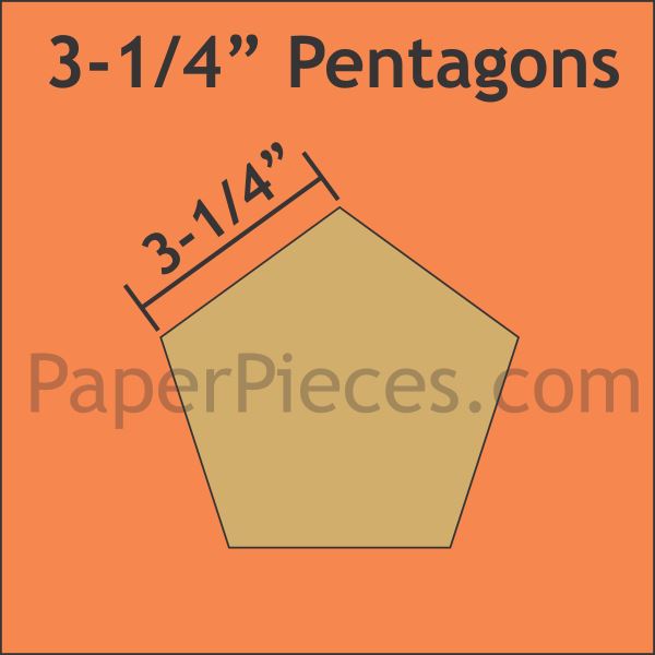 3-1/4" Pentagon