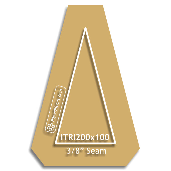 2" x 1" Isosceles Triangle