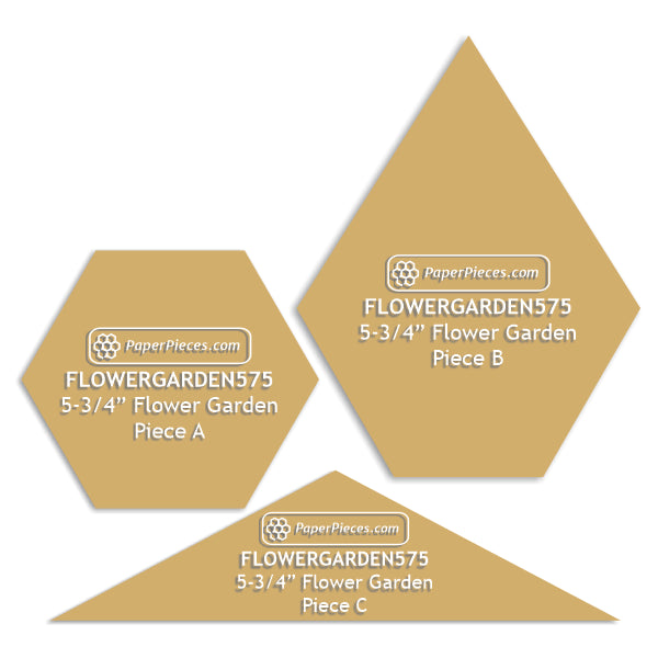5-3/4" Flower Garden