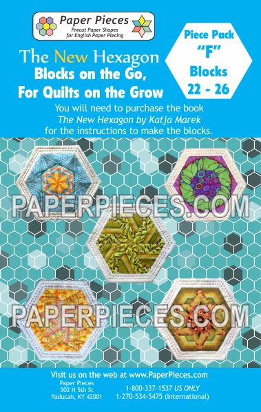 Go Grow, Blocks on the Go, for Quilts on the Grow Piece Packs + Acrylic Templates