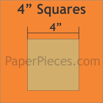 4" Squares