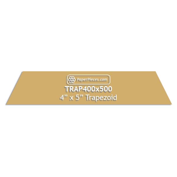 4" x 5" Trapezoid