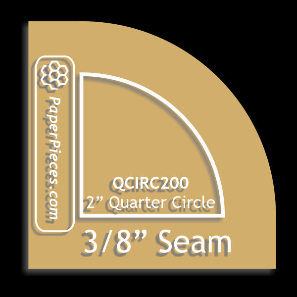 2" Quarter Circle