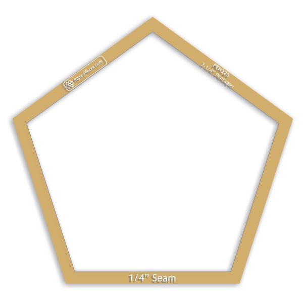 3-1/4" Pentagon