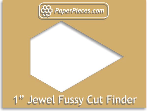 1" Jewel Fussy Cut Finder