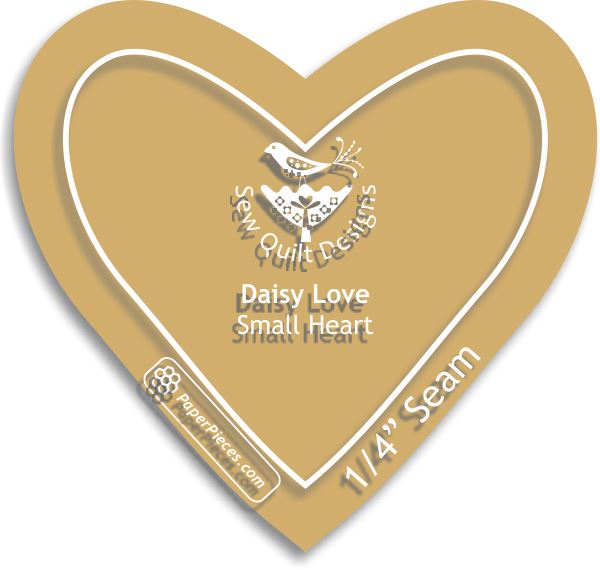 Daisy Love by Linda Guy of Sew Quilt Designs