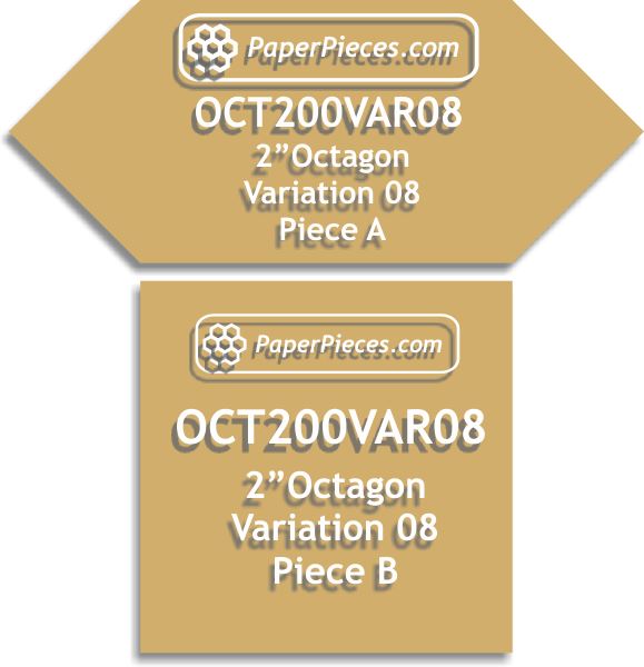 2" Octagon Variation 08