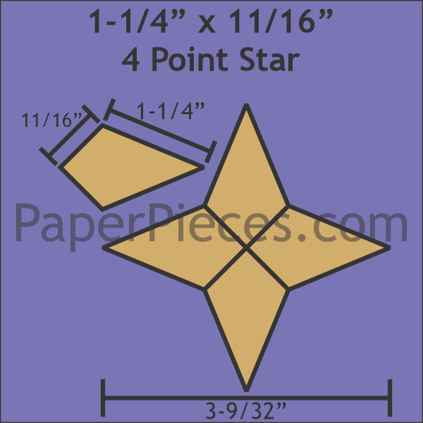 1-1/2 Star Cutout