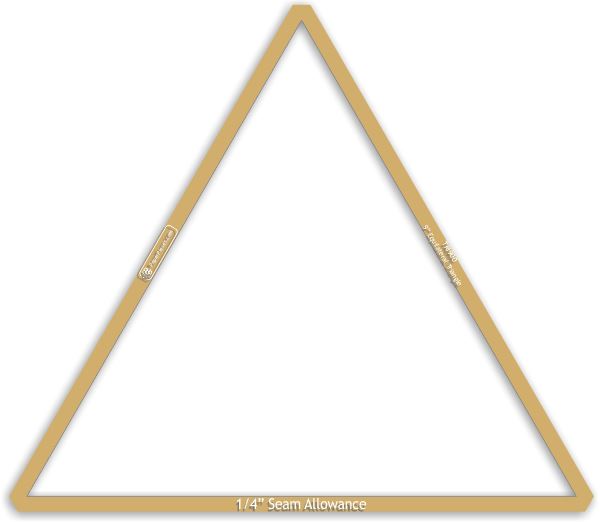 9" Equilateral Triangles
