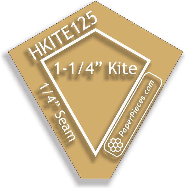 1-1/4" Hexagon Kites