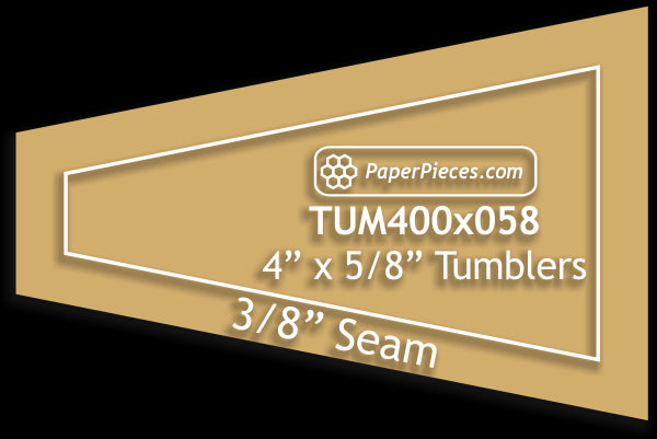 4" x 5/8" Tumblers