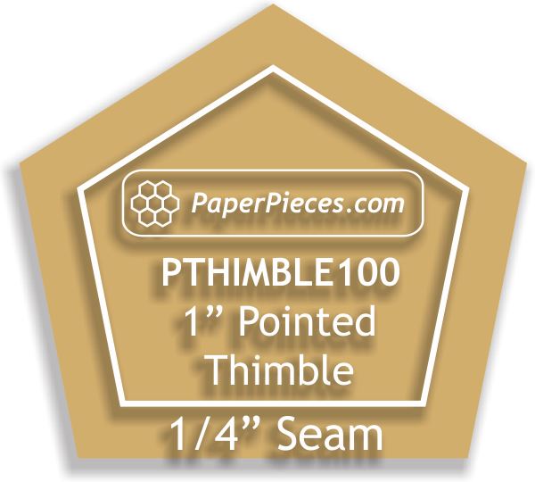 1" Pointed Thimble: Small Pack