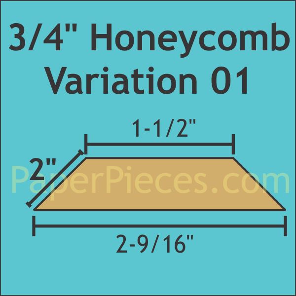 3/4" Honeycomb Variation 01