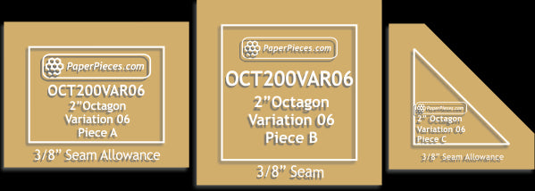2" Octagon Blocks Variation 06