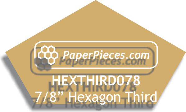 7/8" Hexagon Third