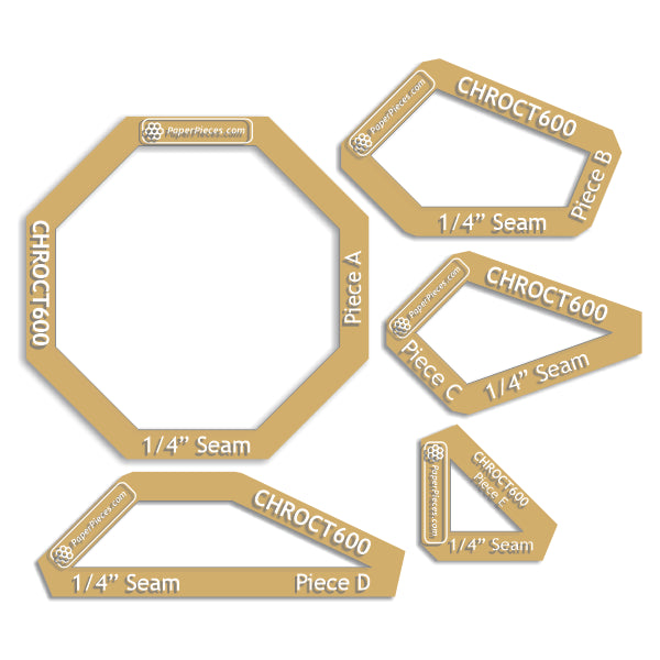 6" Chrysanthemum Octagon