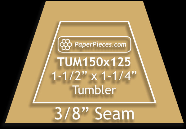 1-1/2" x 1-1/4" Tumblers