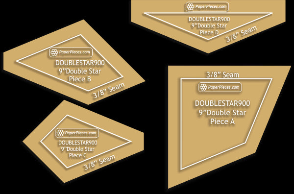 9" Double Star Block