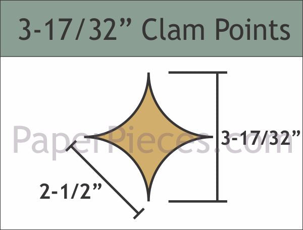 3-17/32" Clampoints