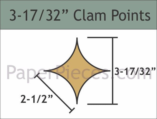 3-17/32" Clampoints