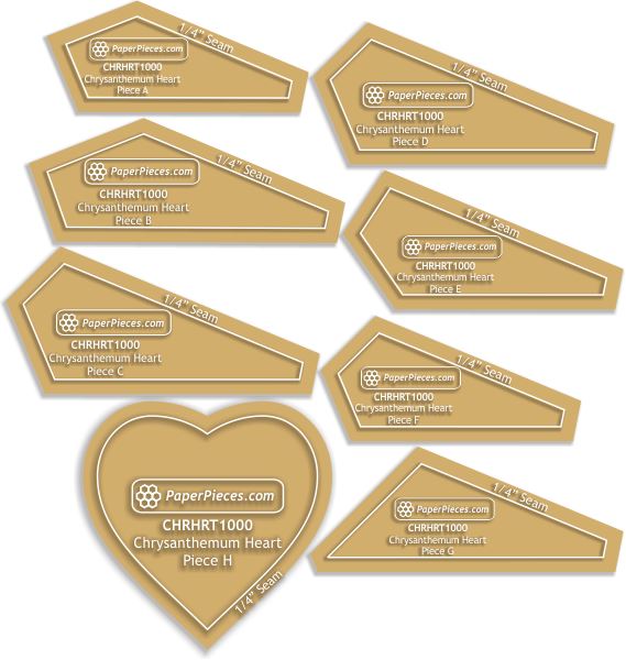 10" Chrysanthemum Heart