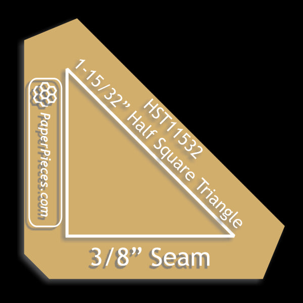 1-15/32" Half Square Triangle