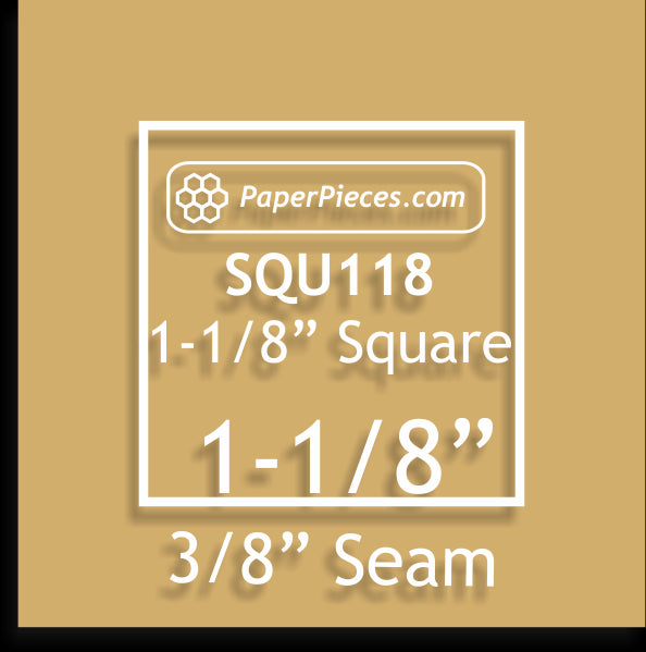 1-1/8" Squares