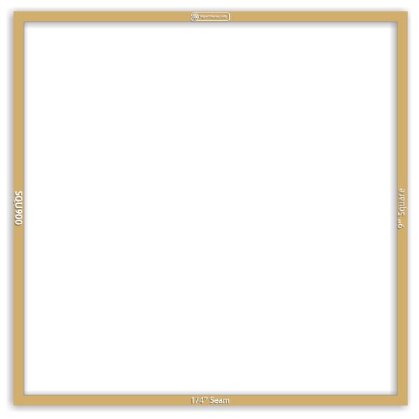 9" Square