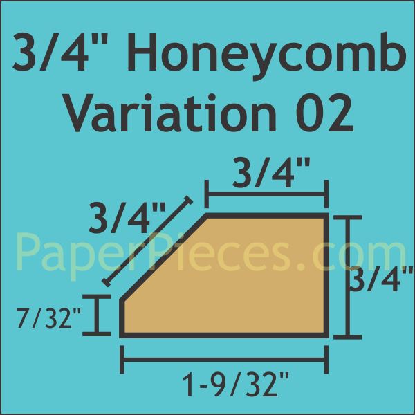 3/4" Honeycomb Variation 02 Papers