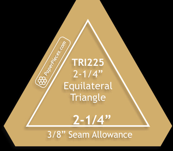 2-1/4" Equilateral Triangles