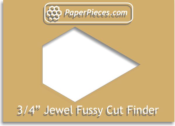 3/4" Jewel Fussy Cut Finder