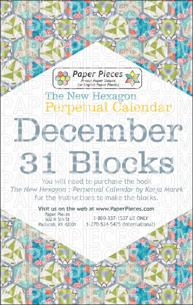 The New Hexagon Perpetual Calendar Piece Packs + Templates