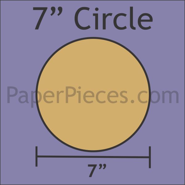 7" Circle