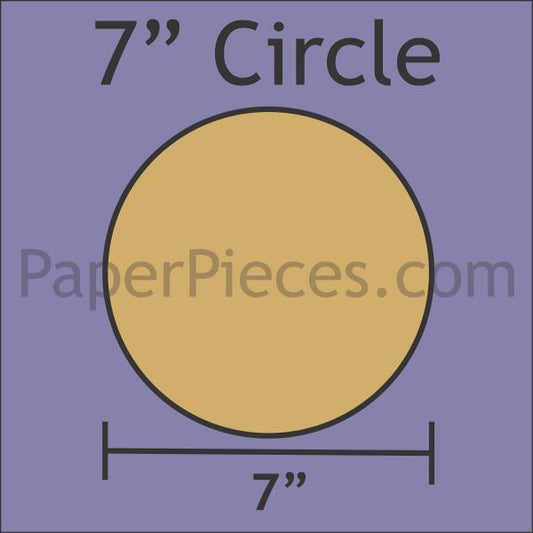 7" Circle