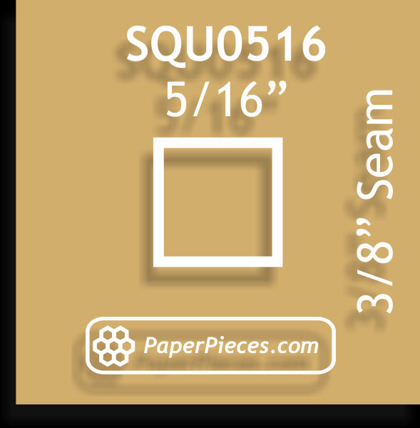 5/16" Squares