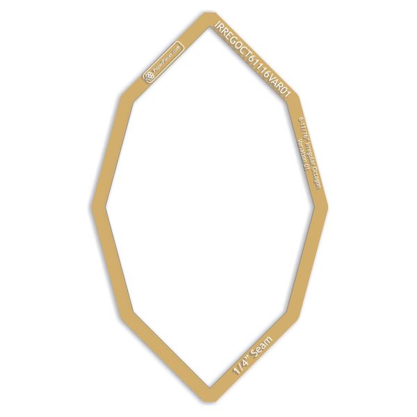 6-11/16" Irregular Octagon Variation 01